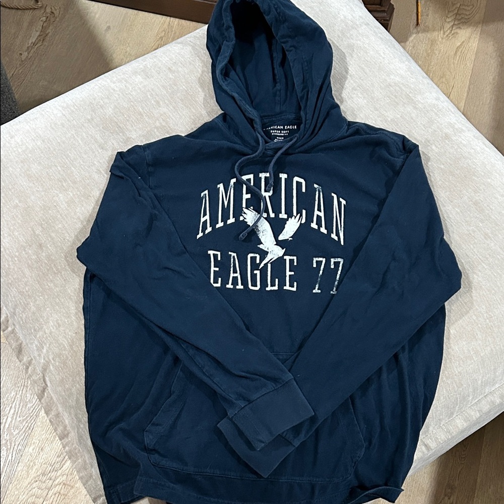 American Eagle Outfitters Dark Blue Hoodie